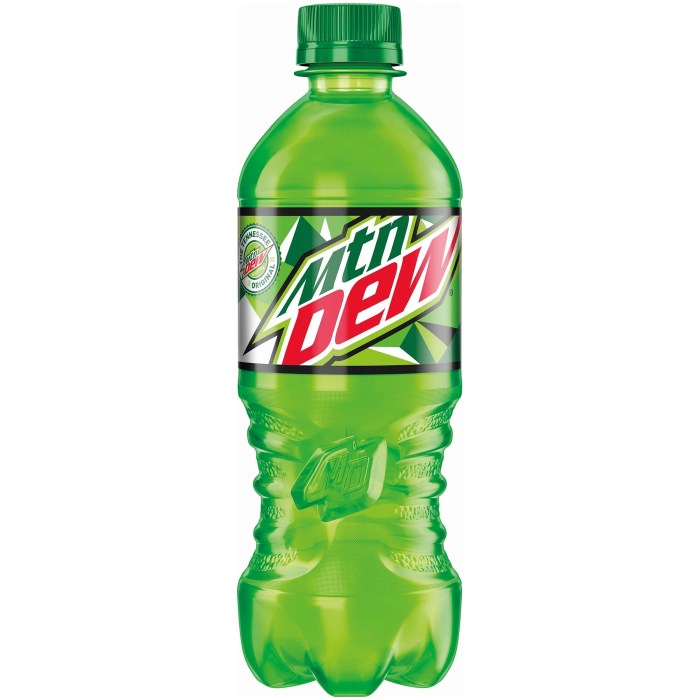 Bottle mountain dew