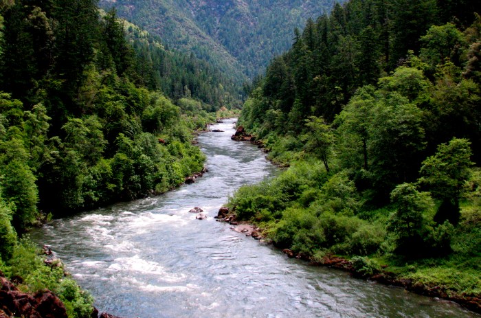 When rogue river was illegally dynamited