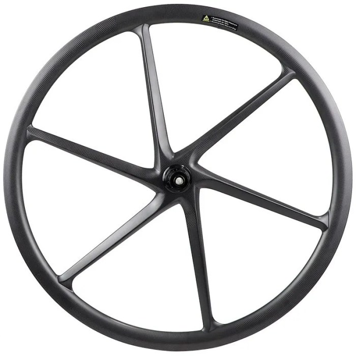 Six mtb spokes wheelset carbon