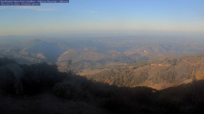 Palomar mountain webcam