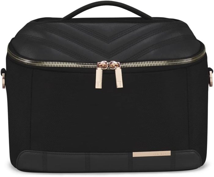 Ted baker albany wheeled business case black