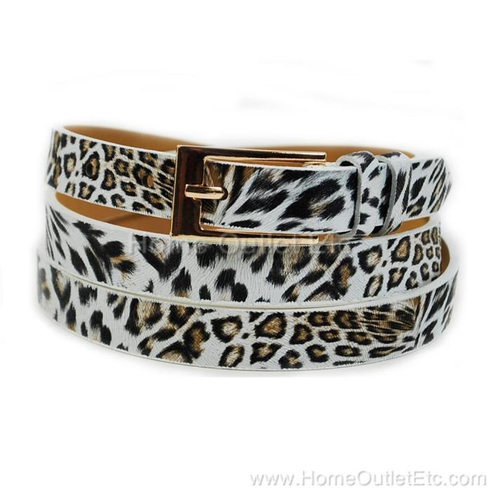 Belts leopard print