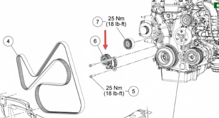 6.7 cummins belt diagram