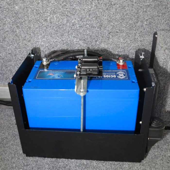 3 wheel personal transporter battery box