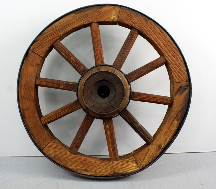 Cart wheel wooden ornamental 60cm wheels garden supplies ukgardensupplies acatalog