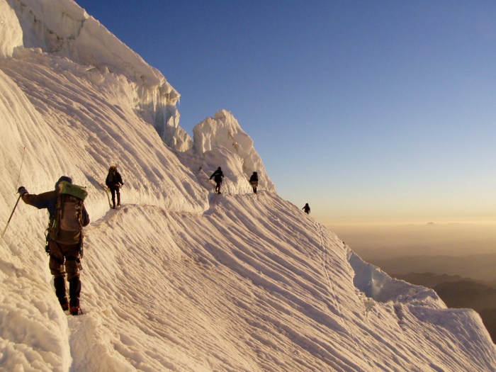 Mountaineering sport