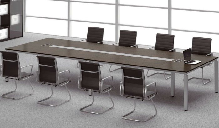 Folding tables wood 8 feet conference