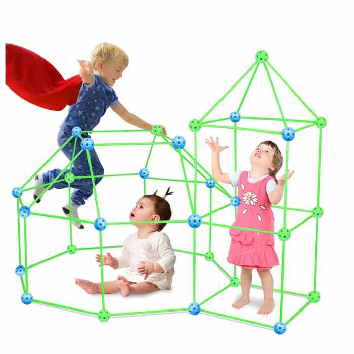 Kids fort building kit