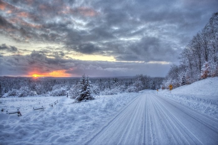 Snow scenes backgrounds newberry