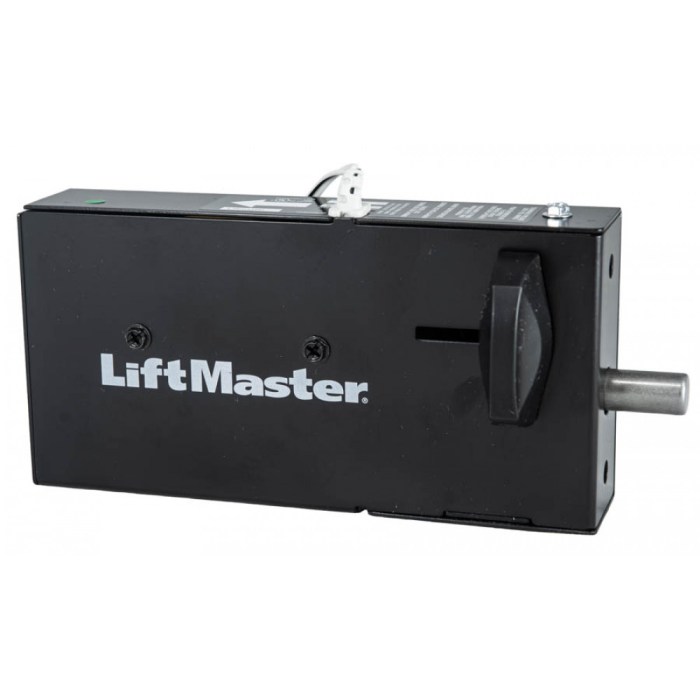 Automatic industrial garage door stops