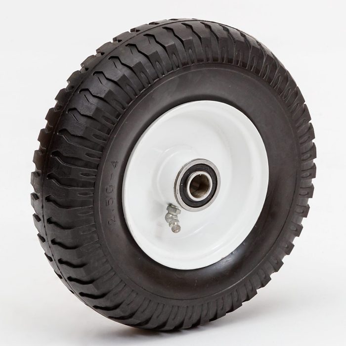 Utility cart wheels