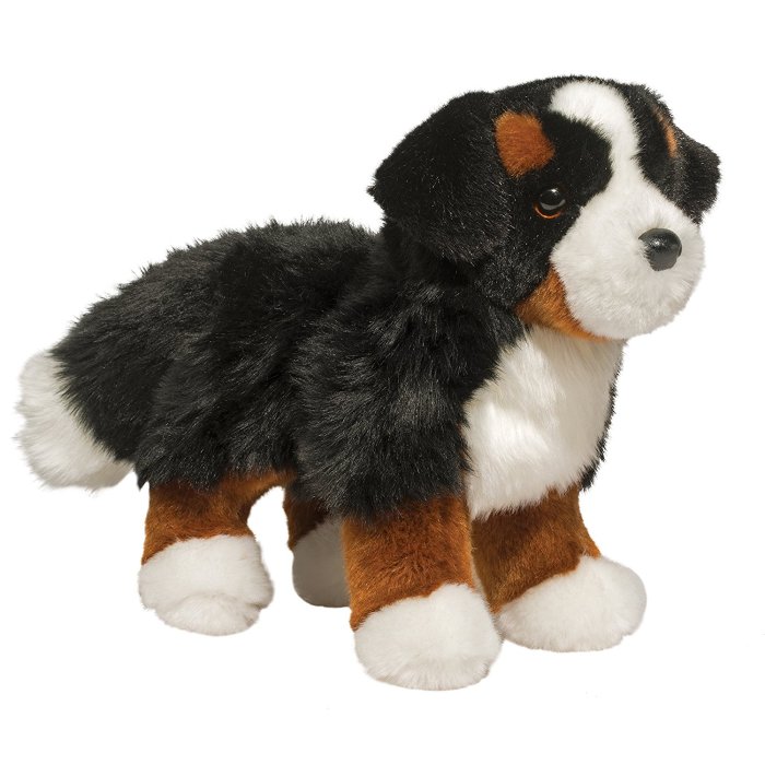 Dog stuffed bernese cuddle plush stevie 1710