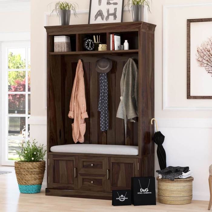 Hall Tree Bench with Storage for Boots and Sneakers: A Practical Option