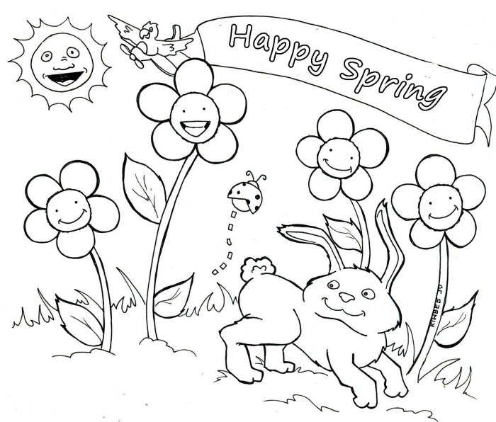 Bird Coloring Pages: A Springtime Activity