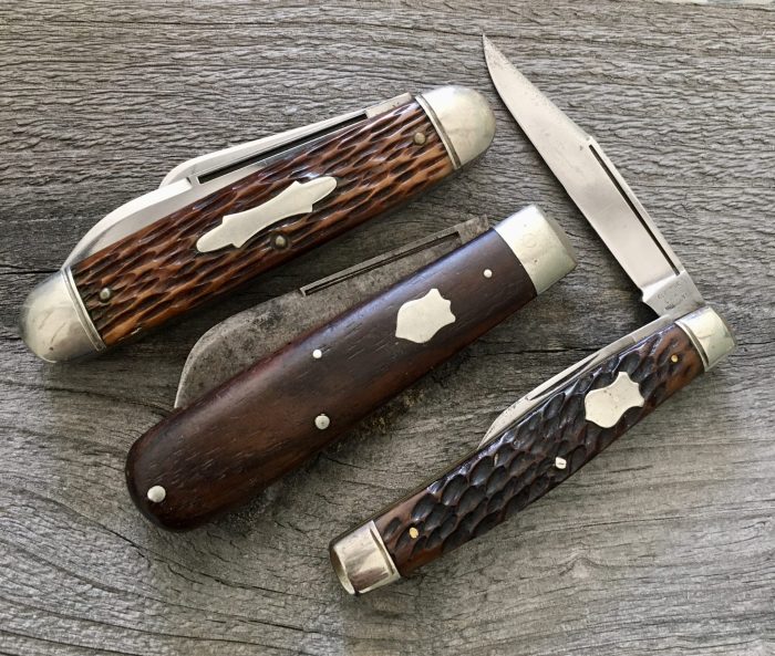 14k mens pocket knife vintage