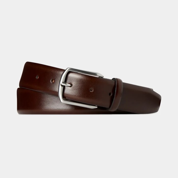 Dark brown belt