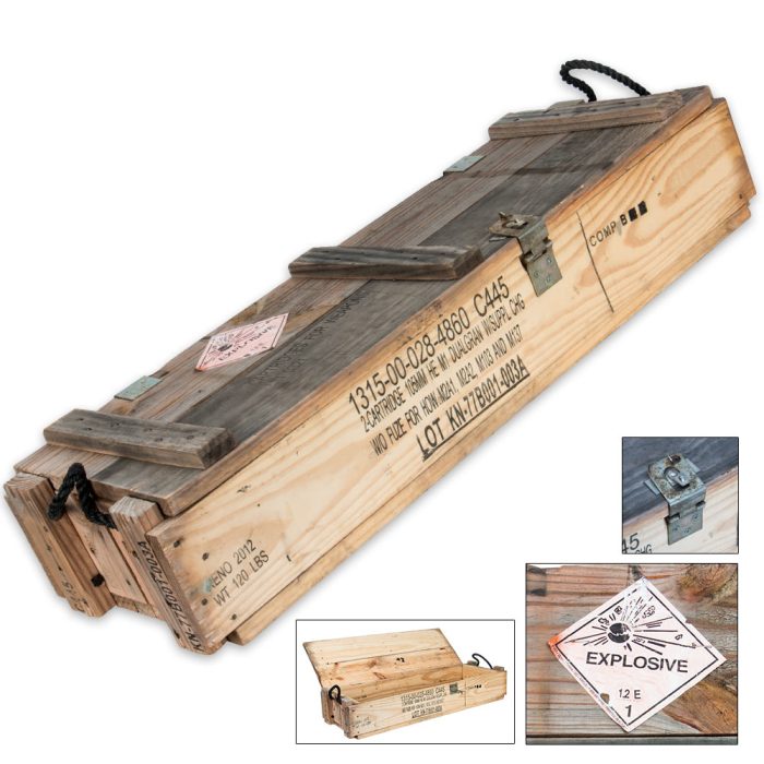 Ammo wooden box