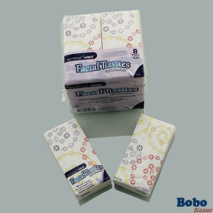 Pocket tissues pack twin tissue double packs promotional handkerchiefs ply soft paper white