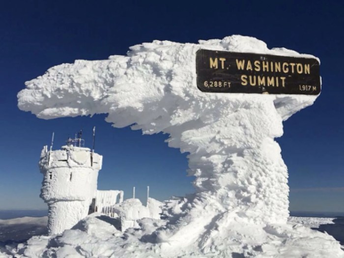 Top of fort mountain nh