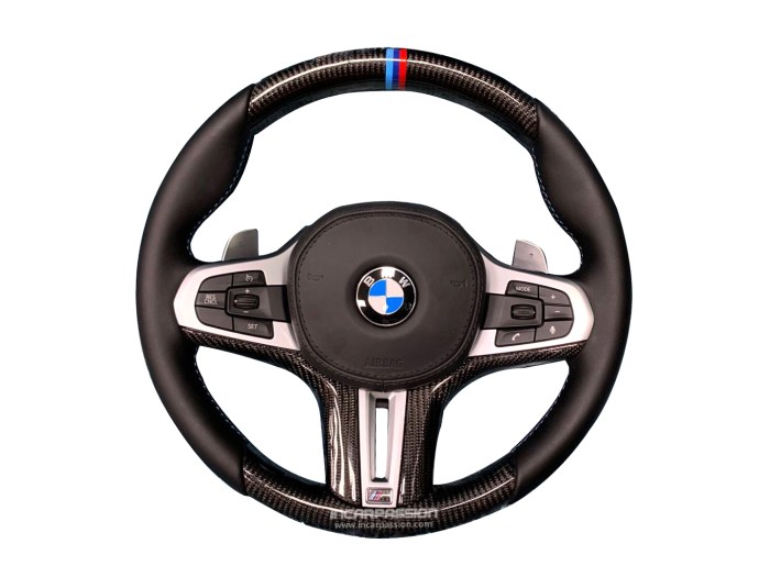 Wheel steering bmw led display performance racing carbon series sdn number item