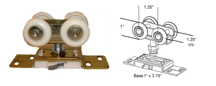 Pocket door rollers roller track stanley national wheel style adjustable hangingdoorhardware pocketdoors