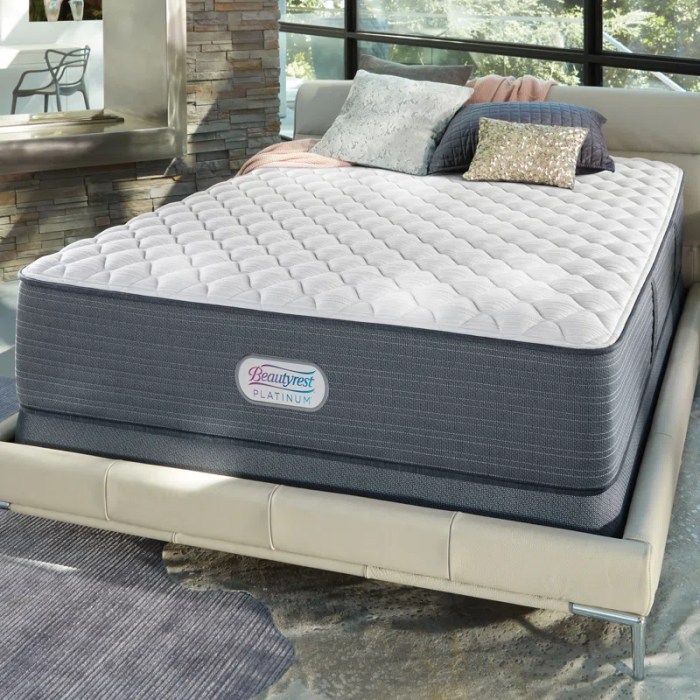 Full beautyrest select 13 pocketed coil mattress