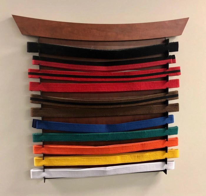 Embroidery belts martial taekwondo karate judo