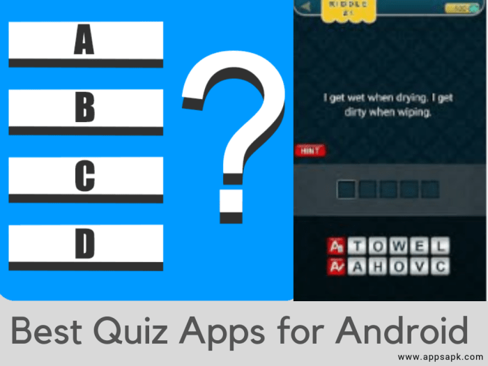 Quiz template game android app