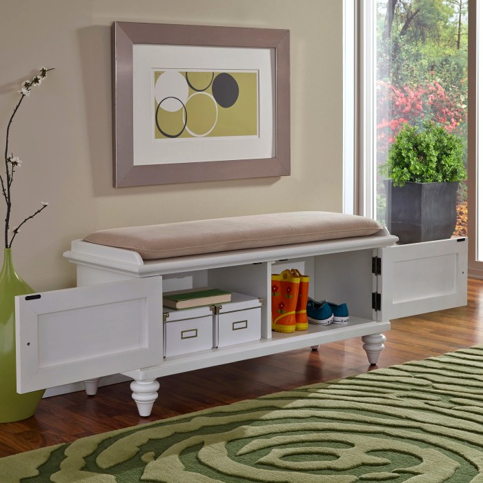 Hall Tree Bench with Storage Ottoman and Backrest: A Complete Entryway Solution