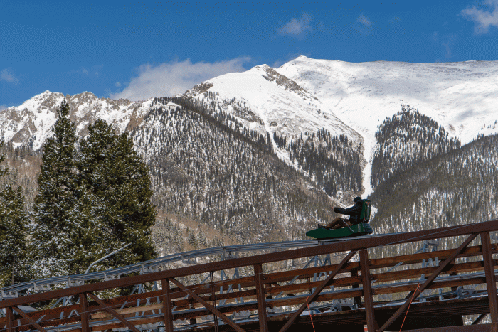 Rocky mountain coaster at copper