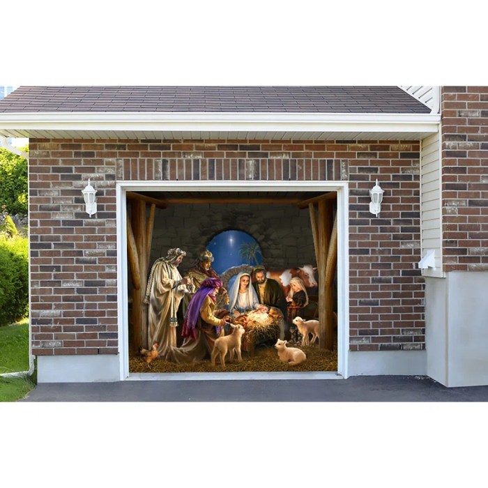 Garage door doors covers spooky cover halloween article 2011 picture themed amazing ideas motifs developed countries lots europe request america