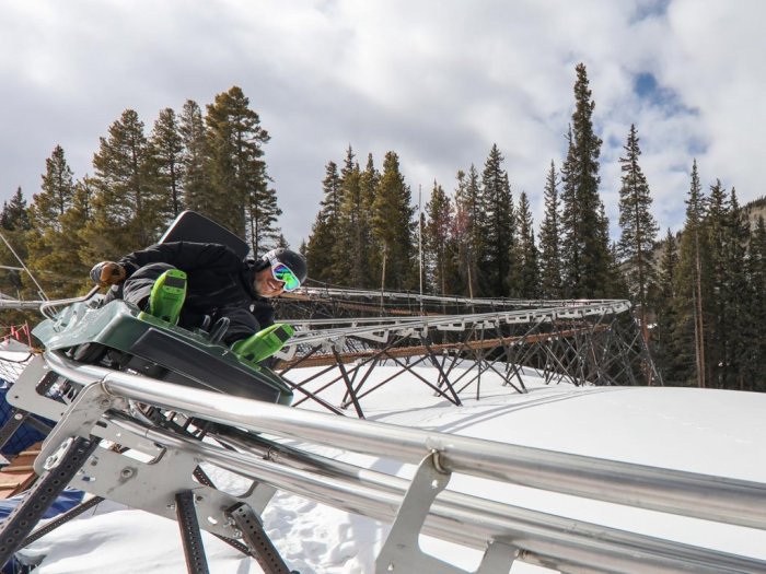 Copper mountain coaster