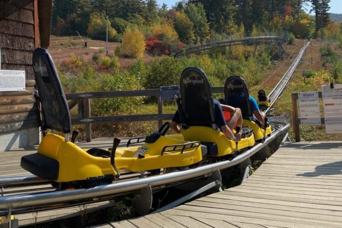 Cranmore mountain coaster halloween