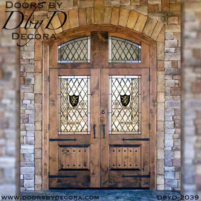 Wooden french door