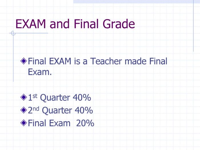 Mini Exams for Summative Assessments