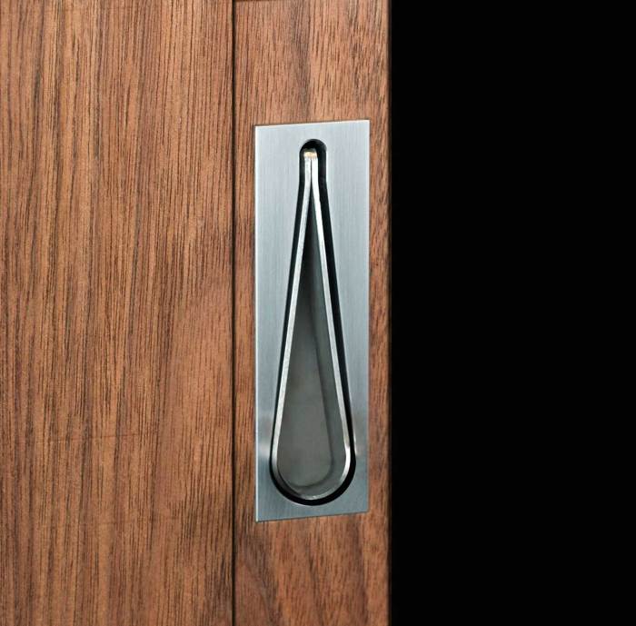 Pocket door handle