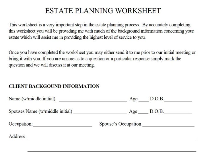 Estate planning checklist template printable forms sampletemplatess via ca