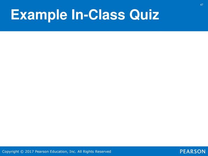 Mini Exams for Quiz Instructor-Led Quizzes Tools