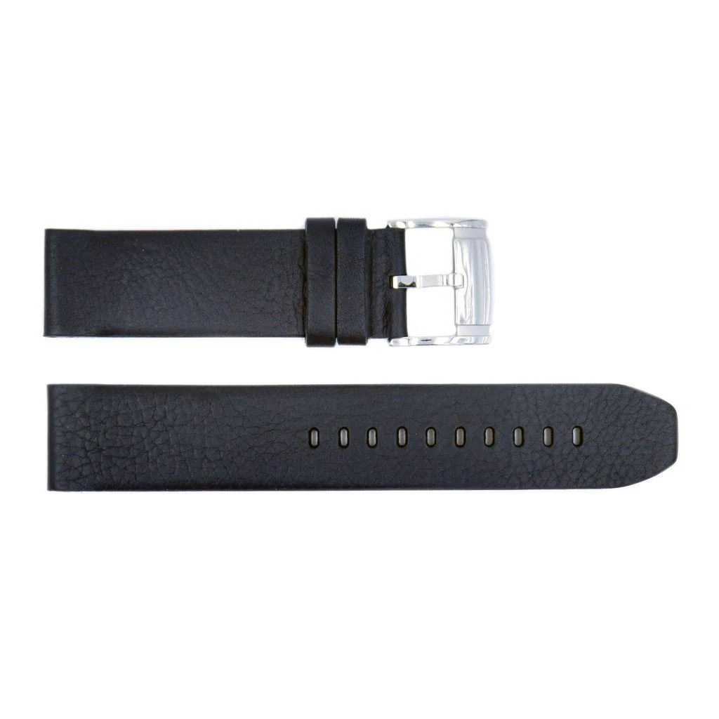 22mm strap bracelet stainless steel watchbands band balck curved solid luxury metal silver end