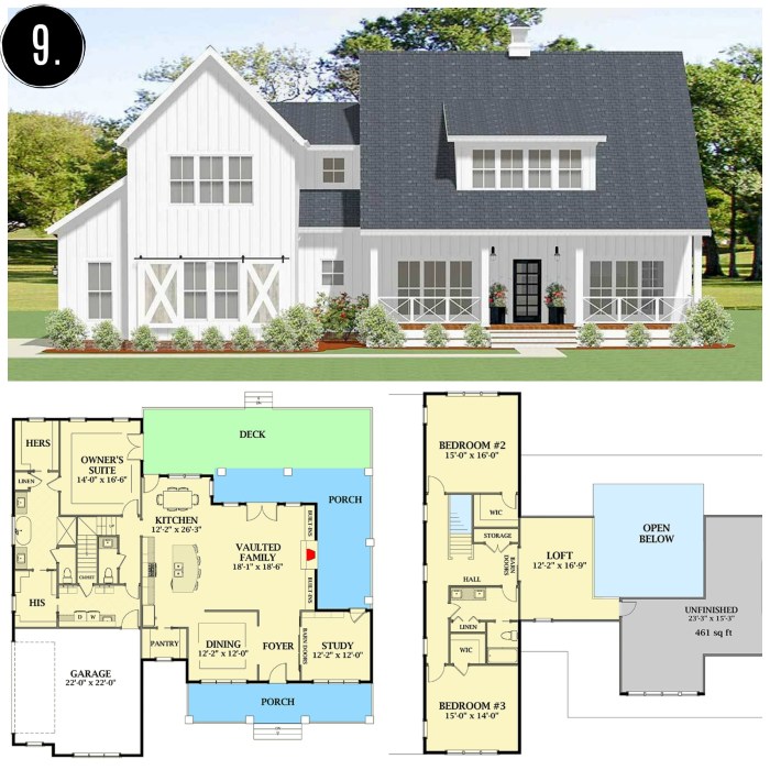 Small farmhouse building plans