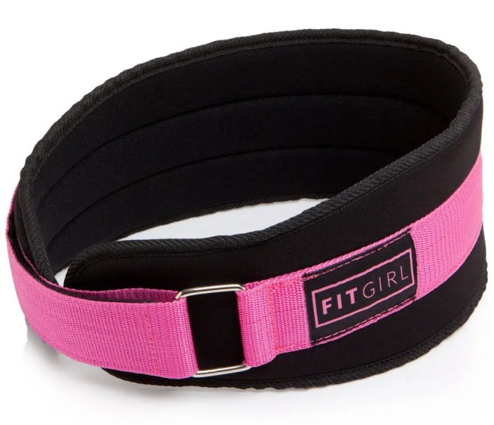 Ladies weight training belt