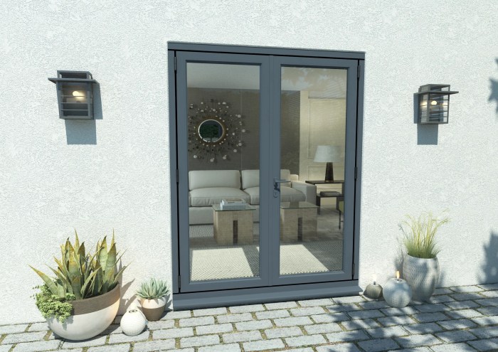 French double doors