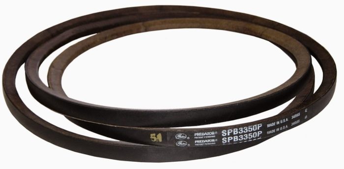 52 cougar v belts how much