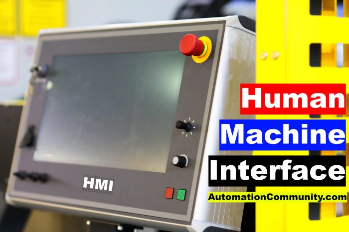 Hmi interface human machine