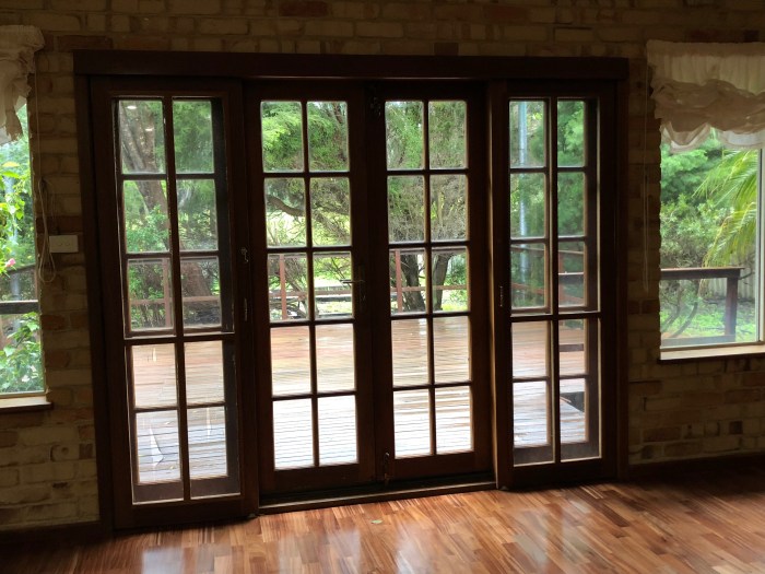 French double doors