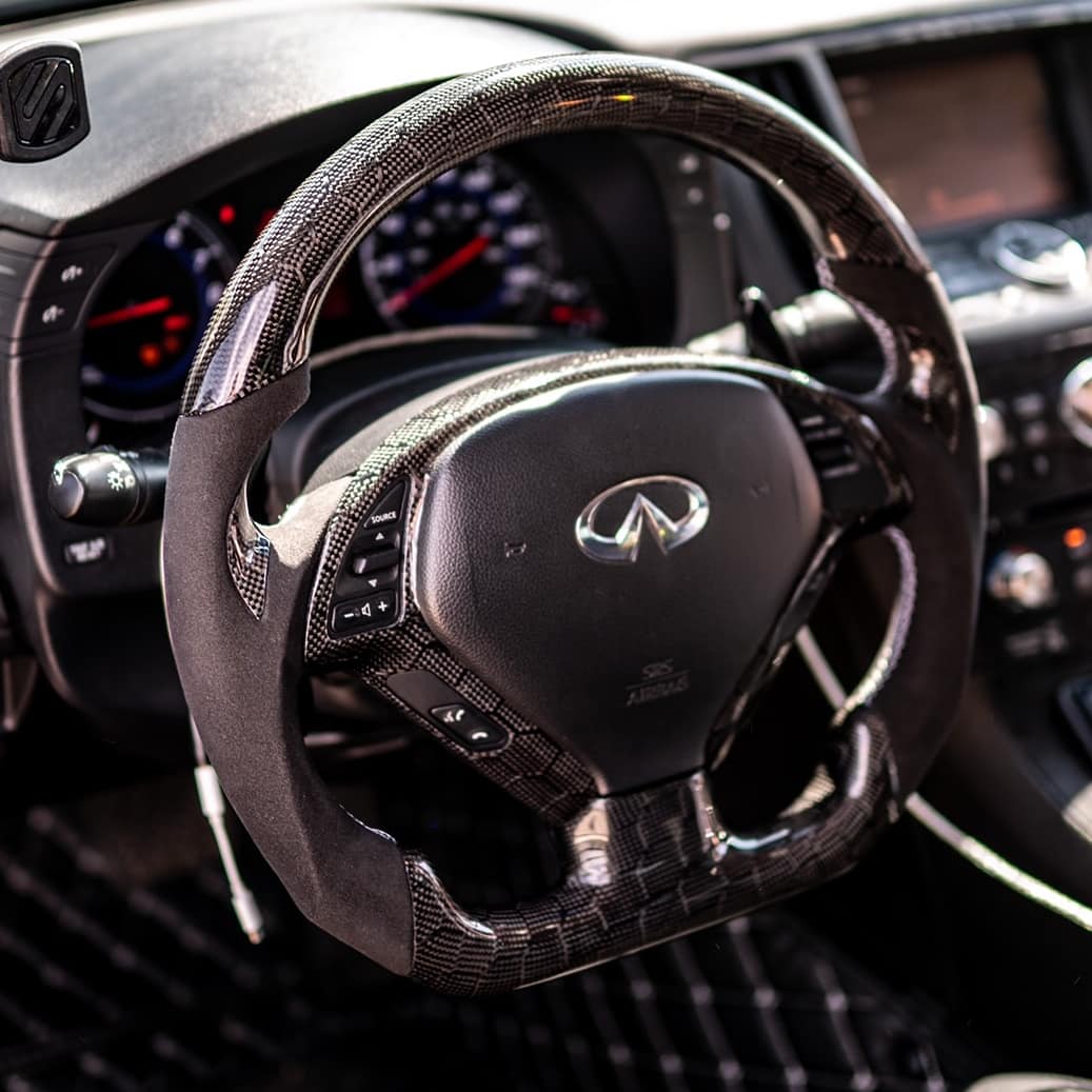 G37 steering wheel