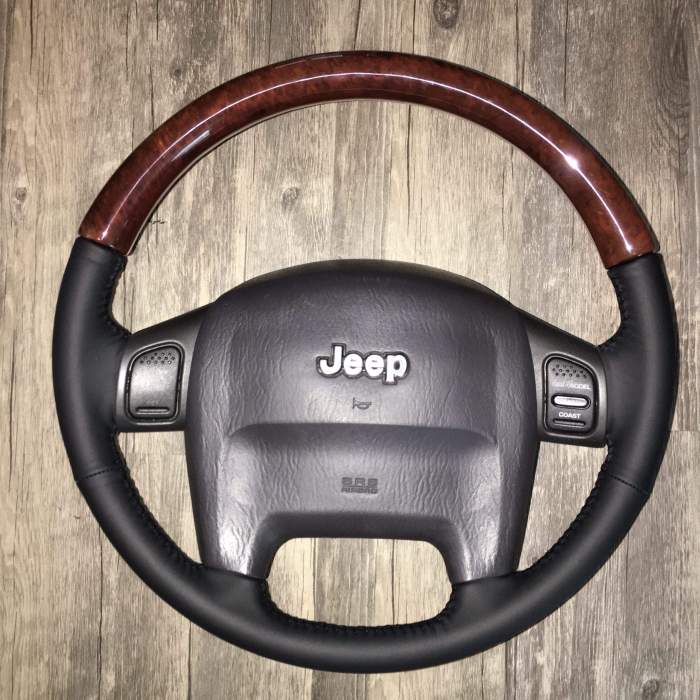 Jeep steering wheel