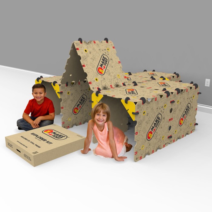 Kids fort building kit