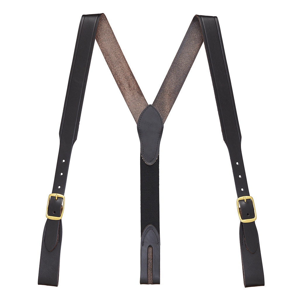 Suspenders with belt