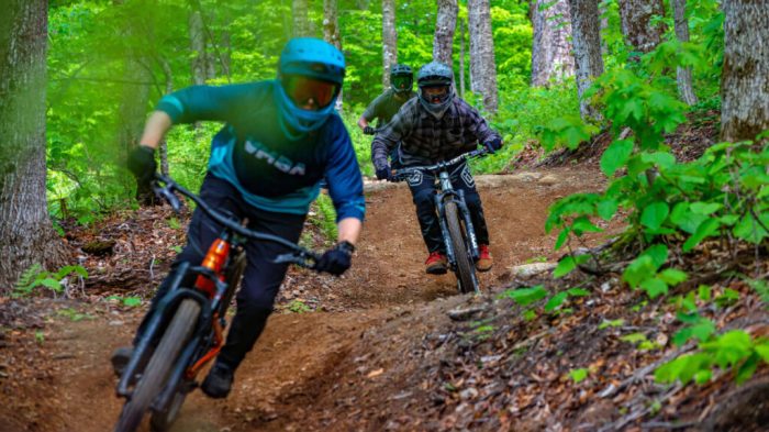 Mountain vermont bike trails included maps